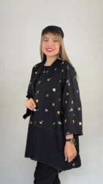زنانه مانتو مجلسی گلدوزی کد 196 فروشگاه باغچه (1)