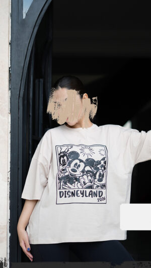 زنانه تیشرت Disney Land - کد 3922 (1)