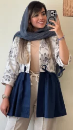 زنانه مانتو عروسکی - کد 41025 (1)