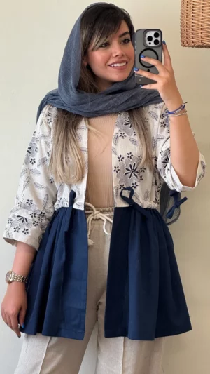 زنانه مانتو عروسکی - کد 41025 (1)