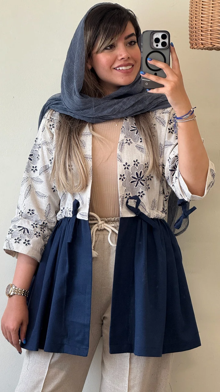 زنانه مانتو عروسکی - کد 41025 (1)